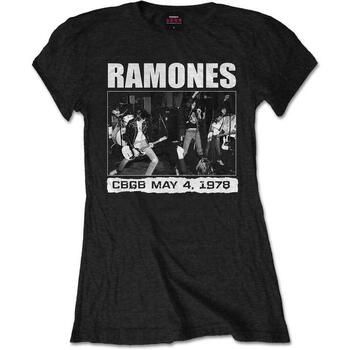 Ramones Camiseta manga larga CBGB 1978 para mujer