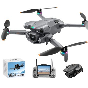 XKJ K900 MAX GPS 5G WiFi FPV con pantalla LCD de 4,5 pulgadas, controlador, 720P HD, cámara dual, cardán con servo, evit