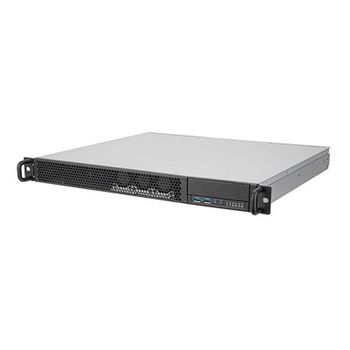 Servidor SilverStone SST-RM100 chasis rack 1U ATX negro 2x USB 3.0