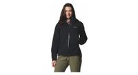 chaqueta impermeable columbia boulder falls para mujer negra