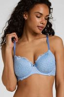 hunkemoller sujetador con aros preformado marine azul