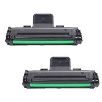 compatible twin pack samsung  scx-4521d3 black toner cartridges 2 pack