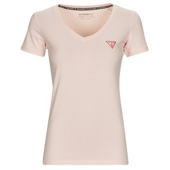 Guess Camiseta SS VN MINI TRIANGLE TEE para mujer