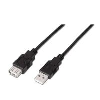 cable usb ociodual a101-0017 extension 3 m usb 20 tipo a macho a hembra negro