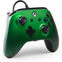 powera xbox one enhanced wired controller - emerald fade