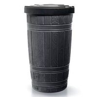deposito para agua de lluvia woodcan 265l 648x648x1128mm negro