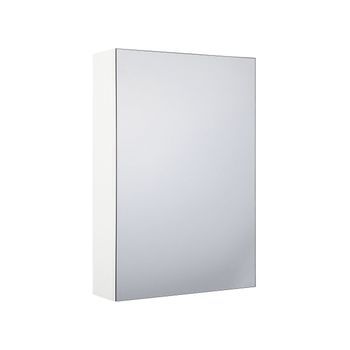 Armario De Pared Blanco De Estilo Moderno 88 X 40 X 35 Cm Primavera