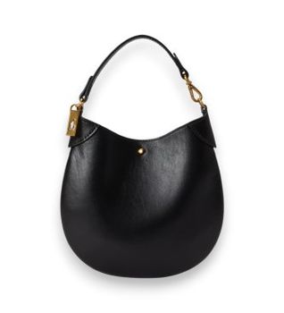 Polo Ralph Lauren para mujer. 427P06814001 Cartera de mano Polo ID de piel negro (OSFA), Casual