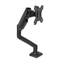 unykach uk1478 soporte de mesa con brazo articulado para monitor de 13r-32r - giratorio resorte de gas - gestion de cables - peso max 10kg - vesa 100x100mm