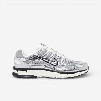 Nike Zapatillas P-6000 Metallic Silver Pure Platinum (Women's) para mujer