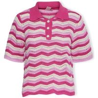 yas blusa yas furo knit ss - birchpastel lavender para mujer