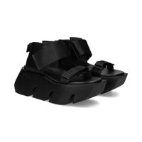 united nude sandalias con plataforma mujer - negro talla 40