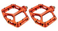 pedales planos race face atlas naranja