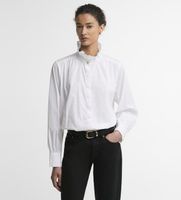 barbour para mujer lsh1785 camisa adina blanco l casual sintetico manga larga