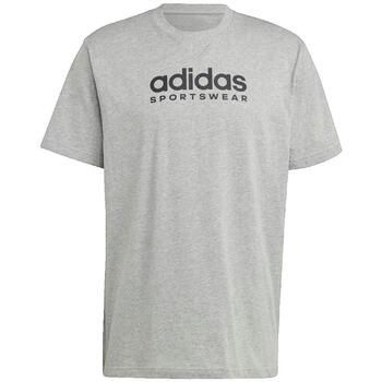 adidas Camiseta T-shirt gris en coton para hombre