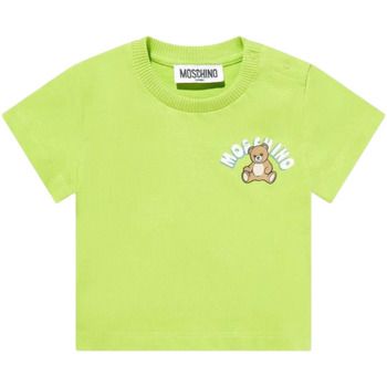 Moschino Camiseta mzm047_lime para niño