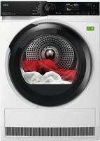secadora con bomba de calor aeg tr939v4pb 9 kg a blanco