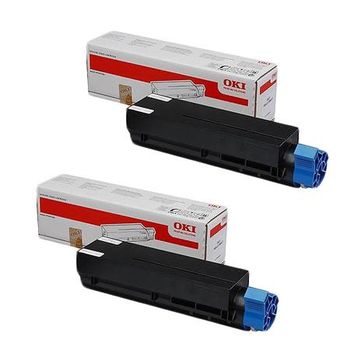 Oki 45807102 Black Original Standard Capacity Toners Twin Pack (2 Pack)