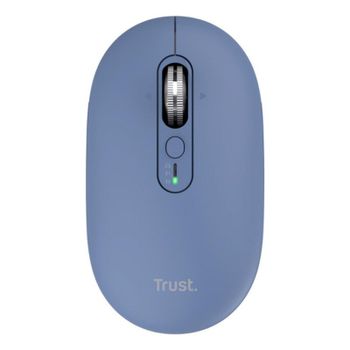 Ratón Trust Seron Slim Multi inalámbrico RF Bluetooth 3200 DPI azul clic silencioso