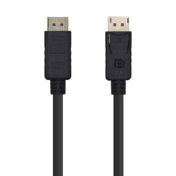 Aisens Cable DisplayPort V1.4 8K 60hz Macho/Macho 2m Negro