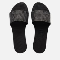 havaianas malta rubber slide sandals - uk 34