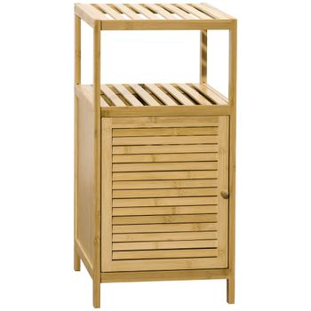 Estantería para baño 33x36.5x67 cm madera natural