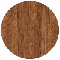 encimera o 80 x 25 cm redondo madera de roble solido vidaxl