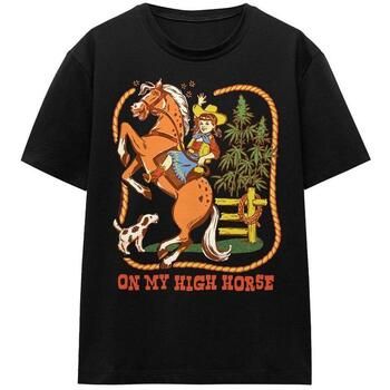 Steven Rhodes Camiseta On My High Horse para mujer