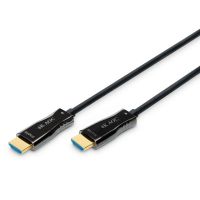 digitus cable hdmi aoc fibra optica 4k 20m negro