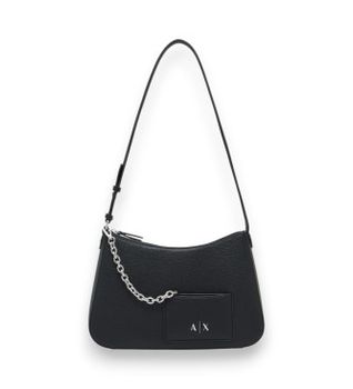A|X Armani Exchange para mujer. XW001213AF15625UC001 Bolso Cadena negro (OSFA), Casual, Poliéster