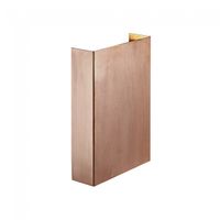aplique de pared exterior led fold 15 2x35w