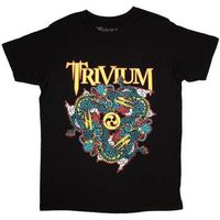 trivium tops y camisetas dragon circle pit para mujer