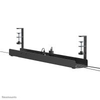 bandeja para cables neomounts ads07-120bl con montaje de abrazadera universal