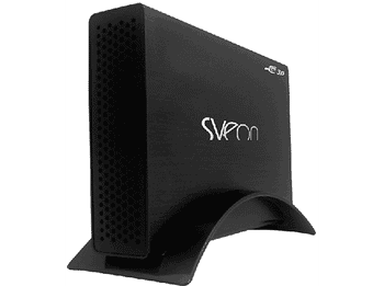 Caja disco duro - Sveon STG310, Externa, Conexión universal USB 3.0, Para 3,5