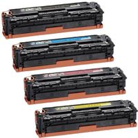 compatible multipack canon i-sensys mf628 printer toner cartridges 4 pack -6272b002