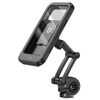 Hoco. CA101 Soporte De Moto/Bici/Carros/Patinetes Impermeable IPX4 Alta Calidad Para Moviles 4.5-7.0Pulgadas (Moviles hasta 6-11mm)