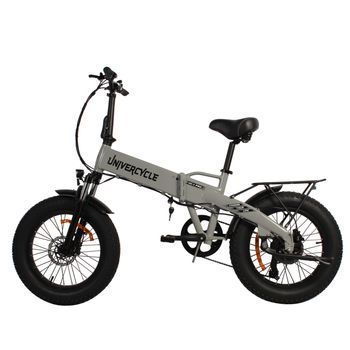 Bicicleta Eléctrica Univercycle B1 - Motor 350w Batería 48v13ah 20 Pulgada Neumáticos Freno De Disco Hidráulico - Gris