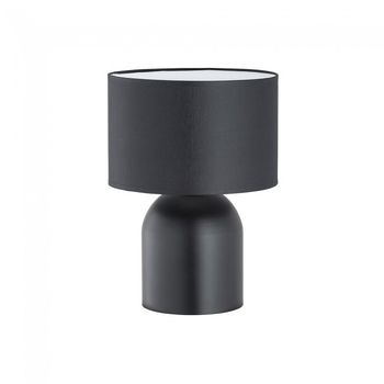 Lámpara de mesa canda negro+blanco