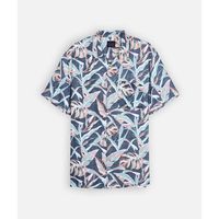 oxbow camisa manga corta chemise manches courtes tropics para hombre