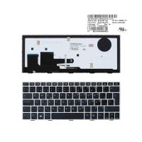 teclado retroiluminado portatil hp elitebook 810 g1 g2 g3 negro marco plata