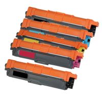 compatible multipack brother hl-3140cw printer toner cartridges 5 pack -tn241bk