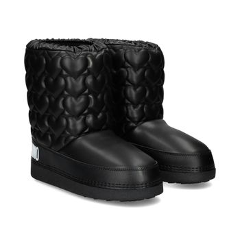 Love Moschino Botines Planos Mujer - Negro Talla 39/40