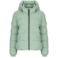 superdry abrigo de plumas hooded sports puffer jacket para mujer