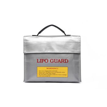 Bolsa de guardia de batería de litio portátil de 240x65x180 mm, ignífuga y a prueba de explosiones, para la seguridad de