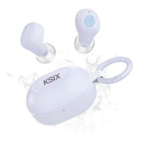auriculares ksix neutron inalambricos true wireless llamadasmusica bluetooth 54 ipx4 lila