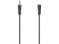 reacondicionado seminuevo muy bueno cable audio - hama headset extension jack 35 mm 4 pin negro