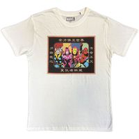 marvel camiseta avengers framed japanese para mujer