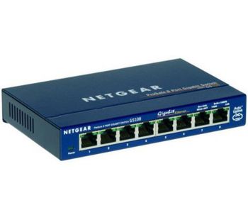 NETGEAR GS108 ProSafe 8-Port Ethernet Switch