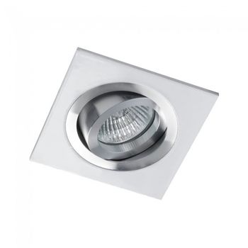 Empotrable led classic cuadrado aluminio blanco (8w)