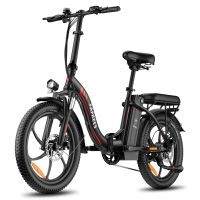 eu direct fafrees f20 bicicleta electrica 36v 18ah bateria 250w motor velocidad maxima 25kmh neumatico gordo 2030in